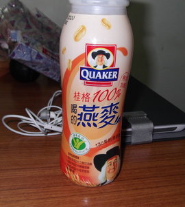 These were a favorite of mine. Some type of quaker oats drink. Why not drink your oatmeal?