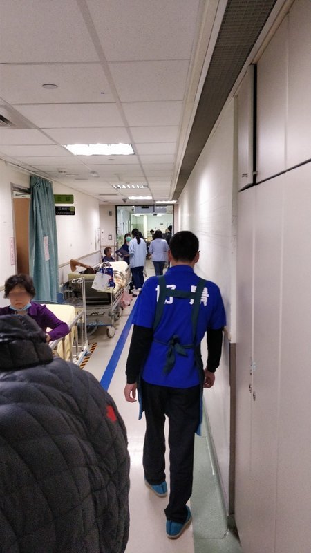 The halls were bustling with people