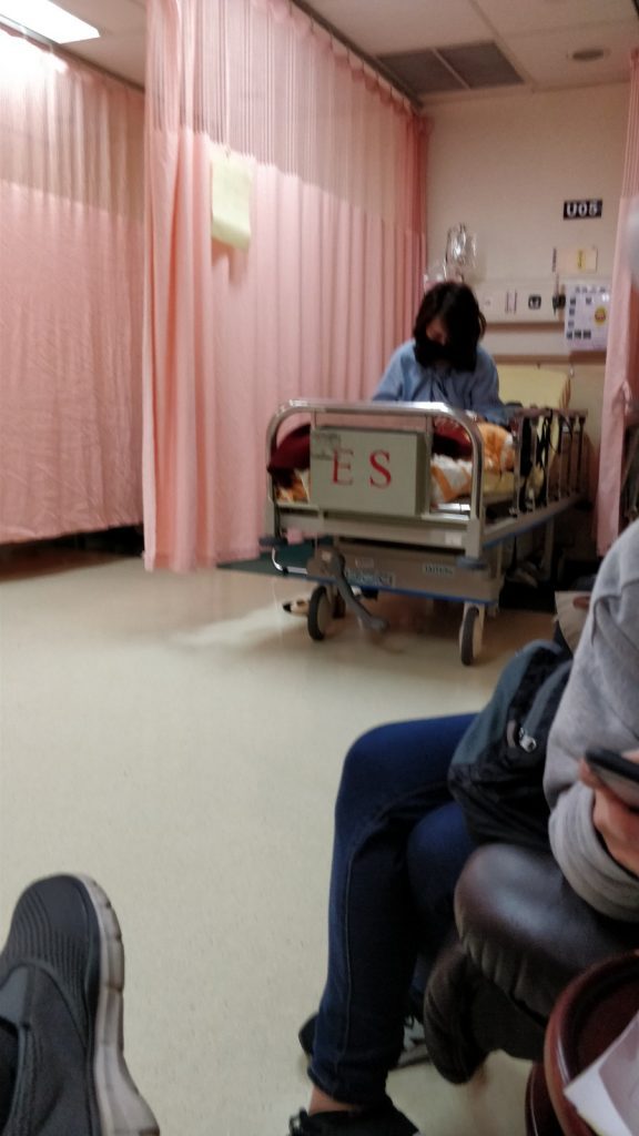 A lot of times people were really out in the open. Maybe privacy is a bit different here