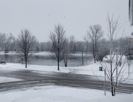 What was I thinking. The weather today in the midwest.