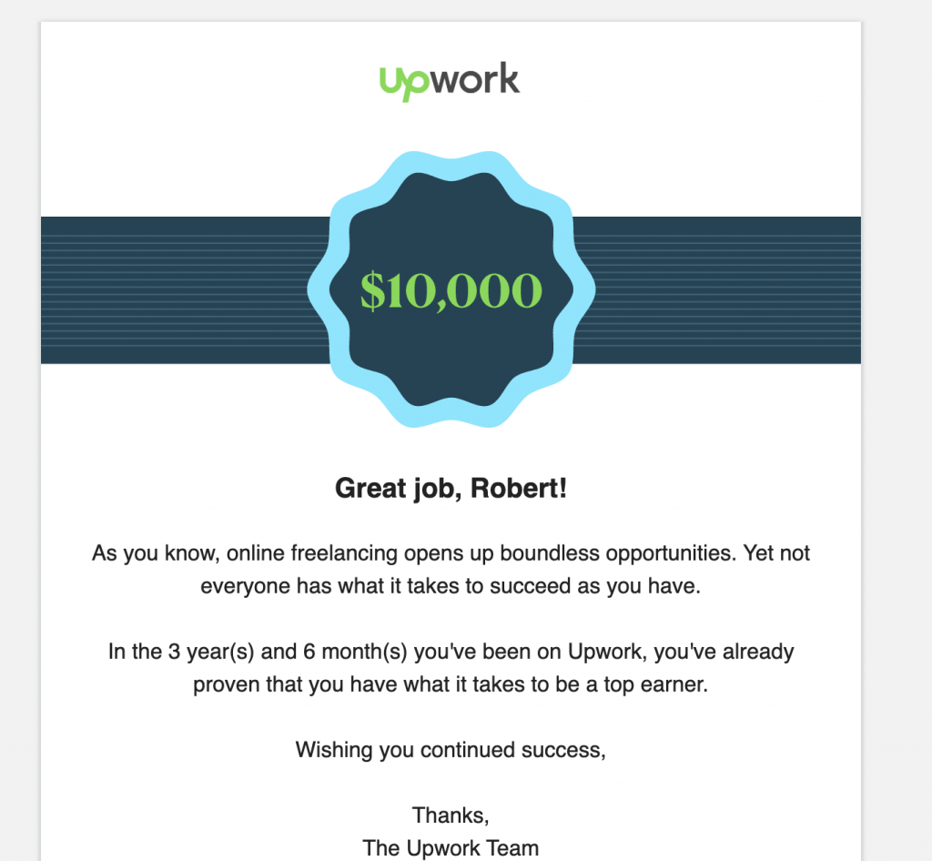 Oh wow not bad. But it looks like I've been at for three years or so now.